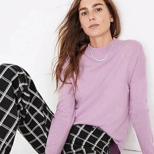 MADEWELL ASHBURY MOCKNECK SWEATER SIZE S